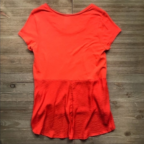 Anthropologie Dolan Contrast Hem Tunic Tee - Picture 3 of 5
